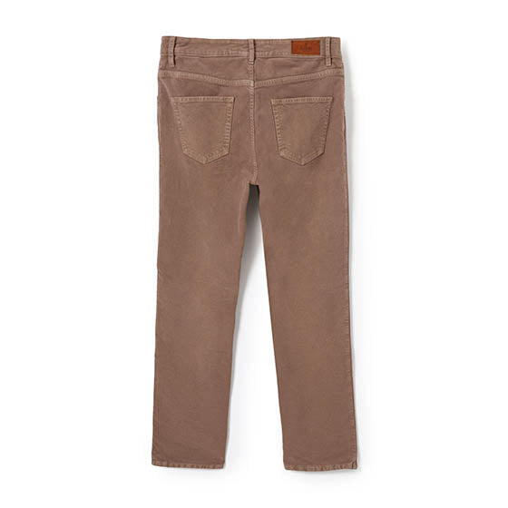 Men's Hackett Moleskin Trousers, 5 x Pocket in Taupe