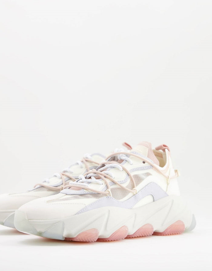 Ash Womens Extra Chunky Panelled Trainers in Multicoloured