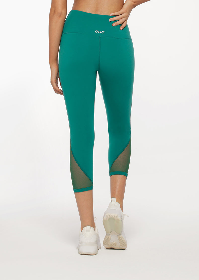 Lorna Jane Ideal Core 7/8 Tight in Dark Jade