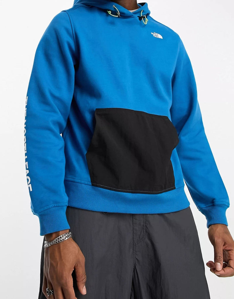 The North Face Mens Tech Hoodie In Blue