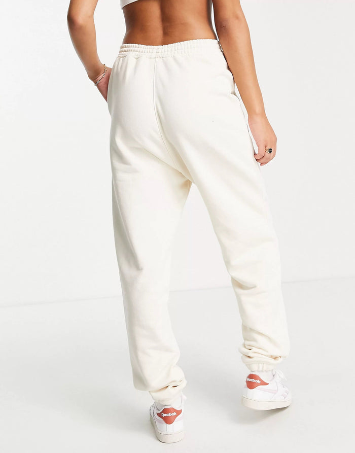 Reebok Womens Joggers In Off White
