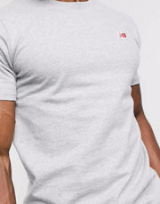 New Balance Mens Small Logo T-Shirt In Grey