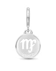 Endless Jewellery Virgo Zodiac Coin Silver Hanger Charm