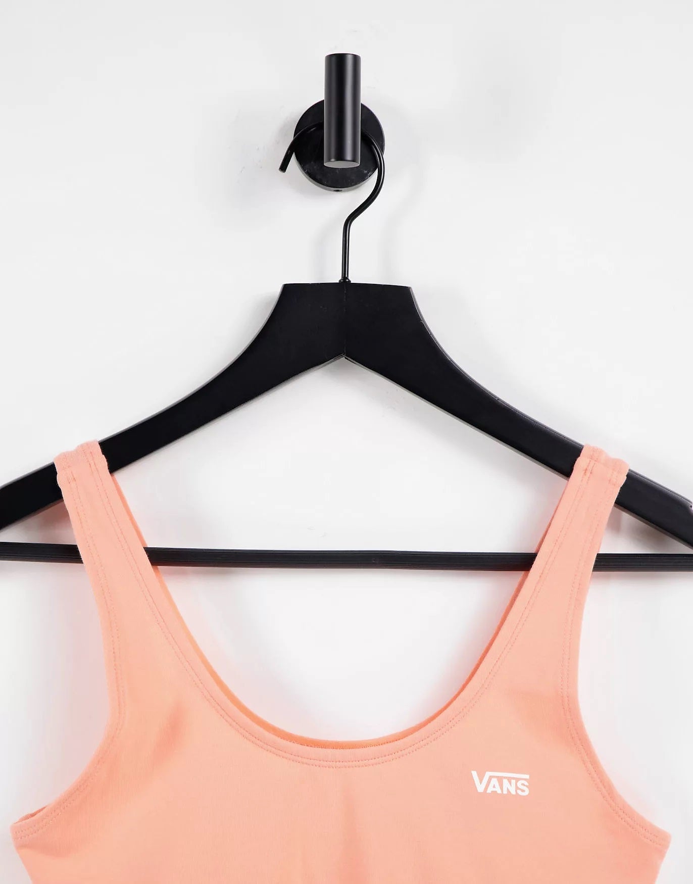 Vans Womens Logo Co-Ord Bralette In Peach