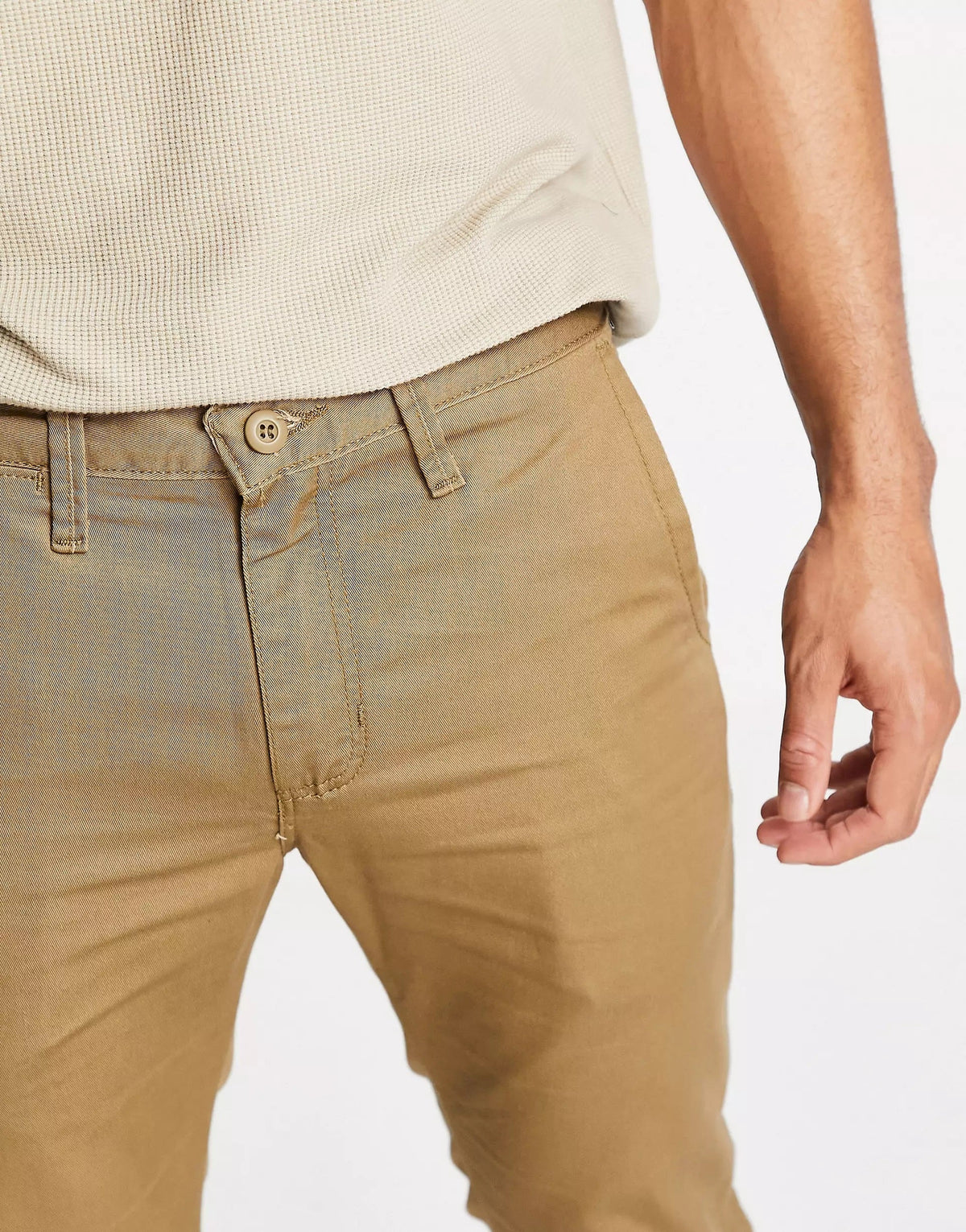 Vans Mens Authentic Stretch Chinos In Brown