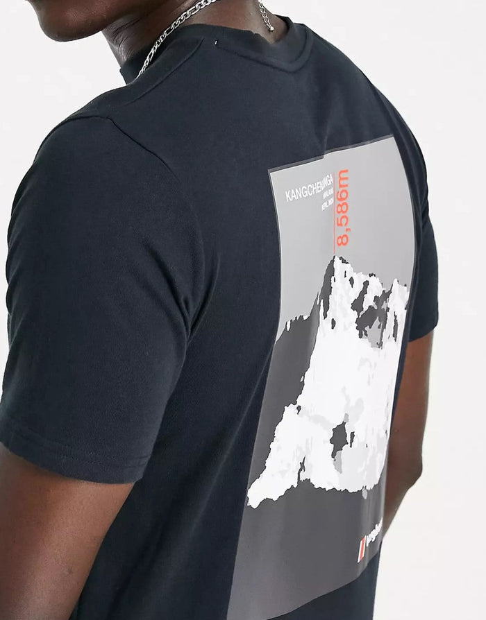 Berghaus Mens Kanchenjunga T-Shirt In Black