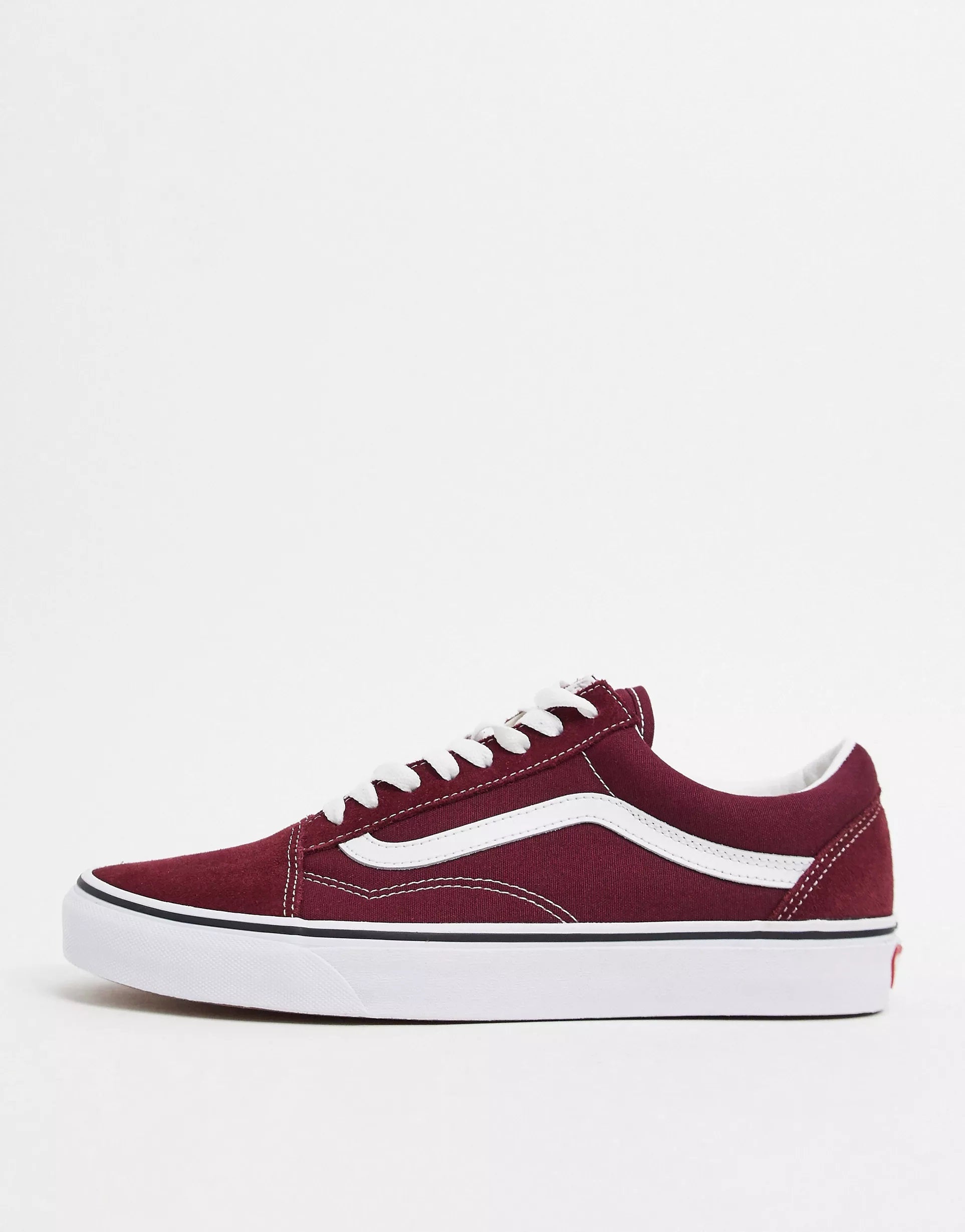 Burgundy low shop pro vans