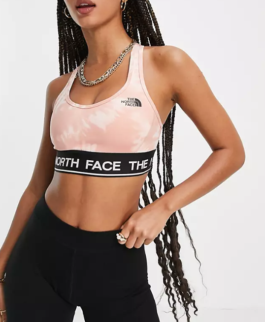 The North Face Womens Training Tech Medium Support Sports Bra In