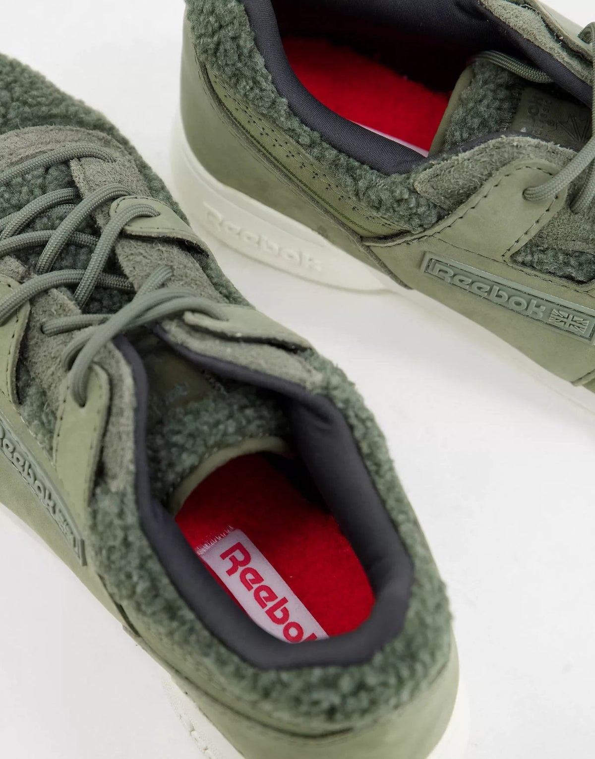 reebok workout mens green