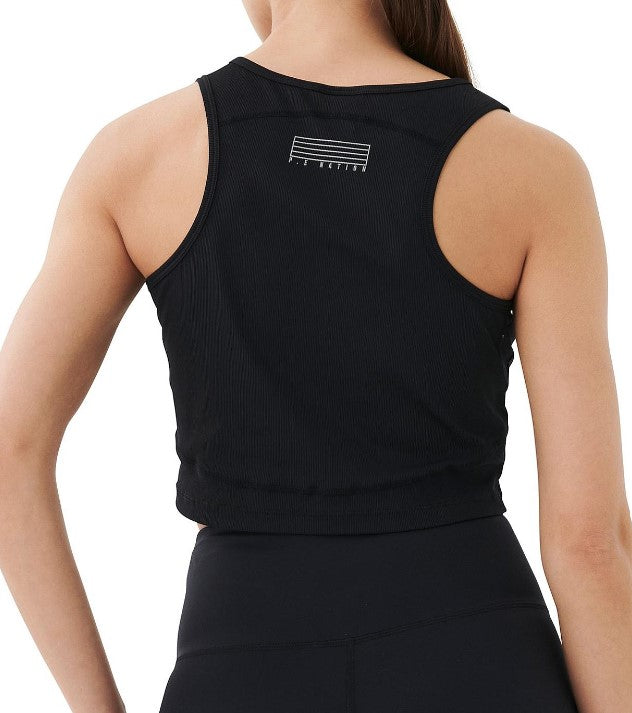 PE Nation Womens Goal Side Tank in Black