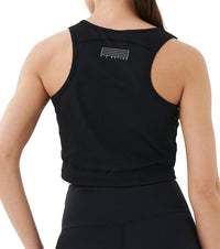 PE Nation Womens Goal Side Tank in Black