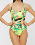 PE Nation Womens Latitude One Piece in Print