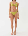 PE Nation Spring Tide Bikni Bottom in Grey