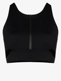 PE Nation Womens Mid Town Sports Bra in Black
