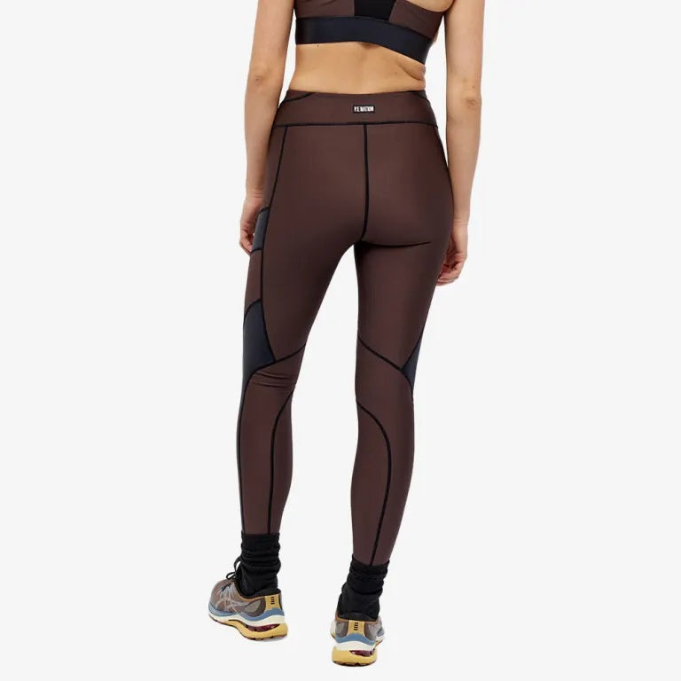 PE Nation Womens Mastery Legging in Brown