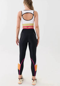 PE Nation Womens Runyon Legging in Black