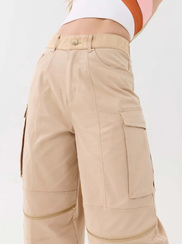 PE Nation Womens Combat Pant in Beige