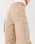 PE Nation Womens Combat Pant in Beige