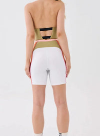 PE Nation Womens Air Time Bike Short in White