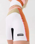 PE Nation Womens Air Time Bike Short in White