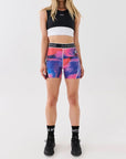 PE Nation Womens Rewind Bike Short in Print