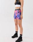 PE Nation Womens Rewind Bike Short in Print