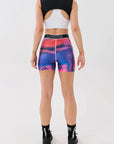 PE Nation Womens Rewind Bike Short in Print