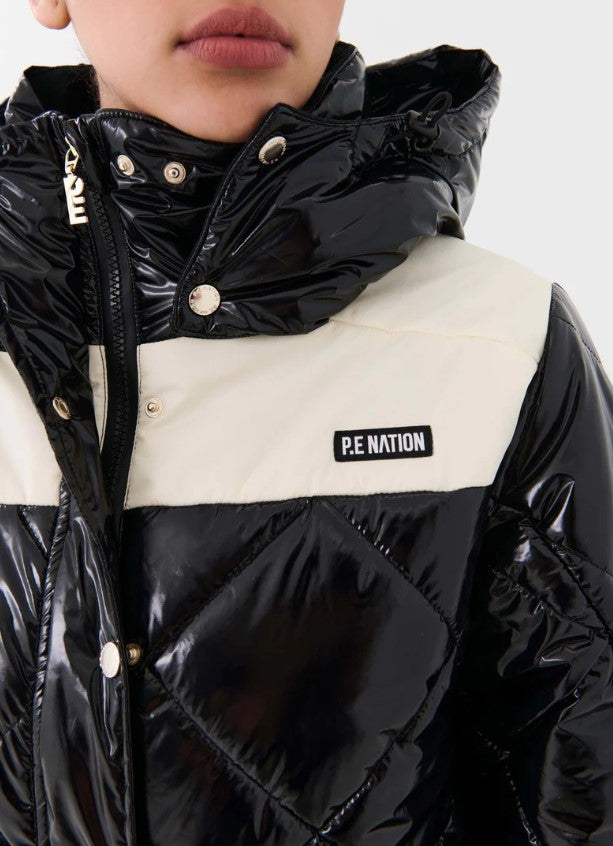 PE Nation Womens Big Sky Snow Jacket in Black