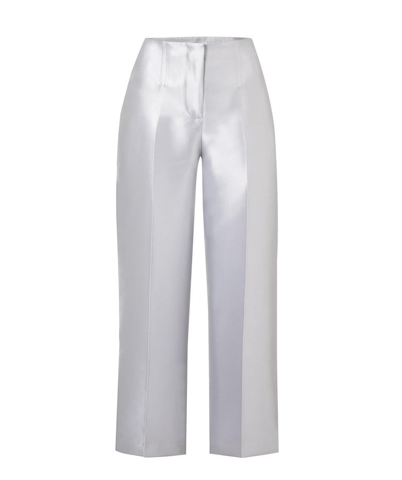 Womens Outline London The Bricklane Trouser in Silver