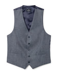 Men's Hackett, Brushed Birdseye Waistcoat in Grey