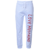 Love Moschino Mens Jogging Bottoms in White