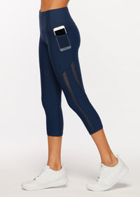 Lorna Jane Sculpt Core 7/8 Tight in Imperial Blue