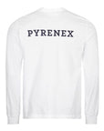 Pyrenex Mens Crest Long Sleeve T-Shirt in White