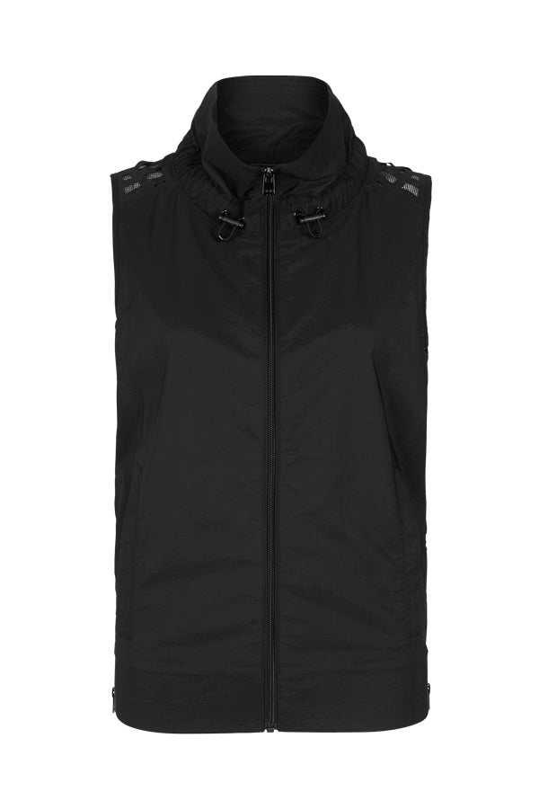 Lorna Jane Madrid Active S/Less Jacket in Black