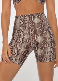 Lorna Jane Viper Bike Short in Viper Print