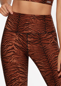 Lorna Jane Jungle Cat Midi Bike Short in Jungle Cat Print