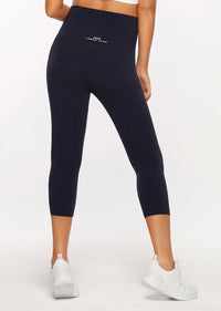 Lorna Jane LJ Maternity 7/8 Leggings in French Navy