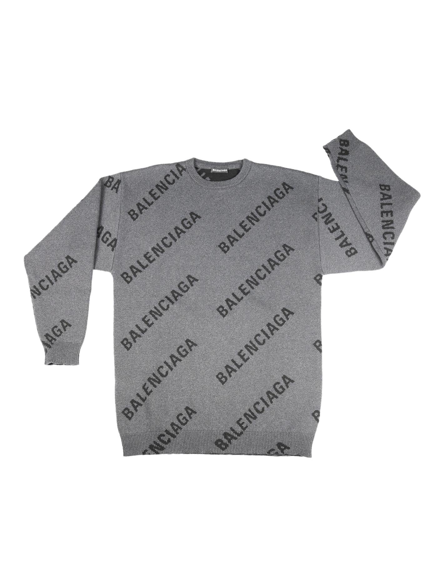 Balenciaga jacquard clearance logo t shirt