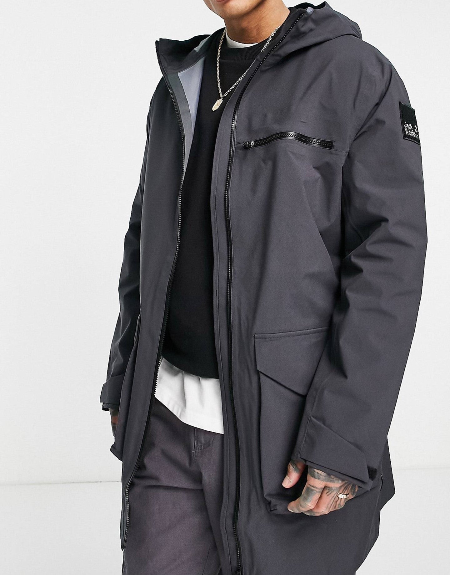 Jack wolfskin parka on sale mens