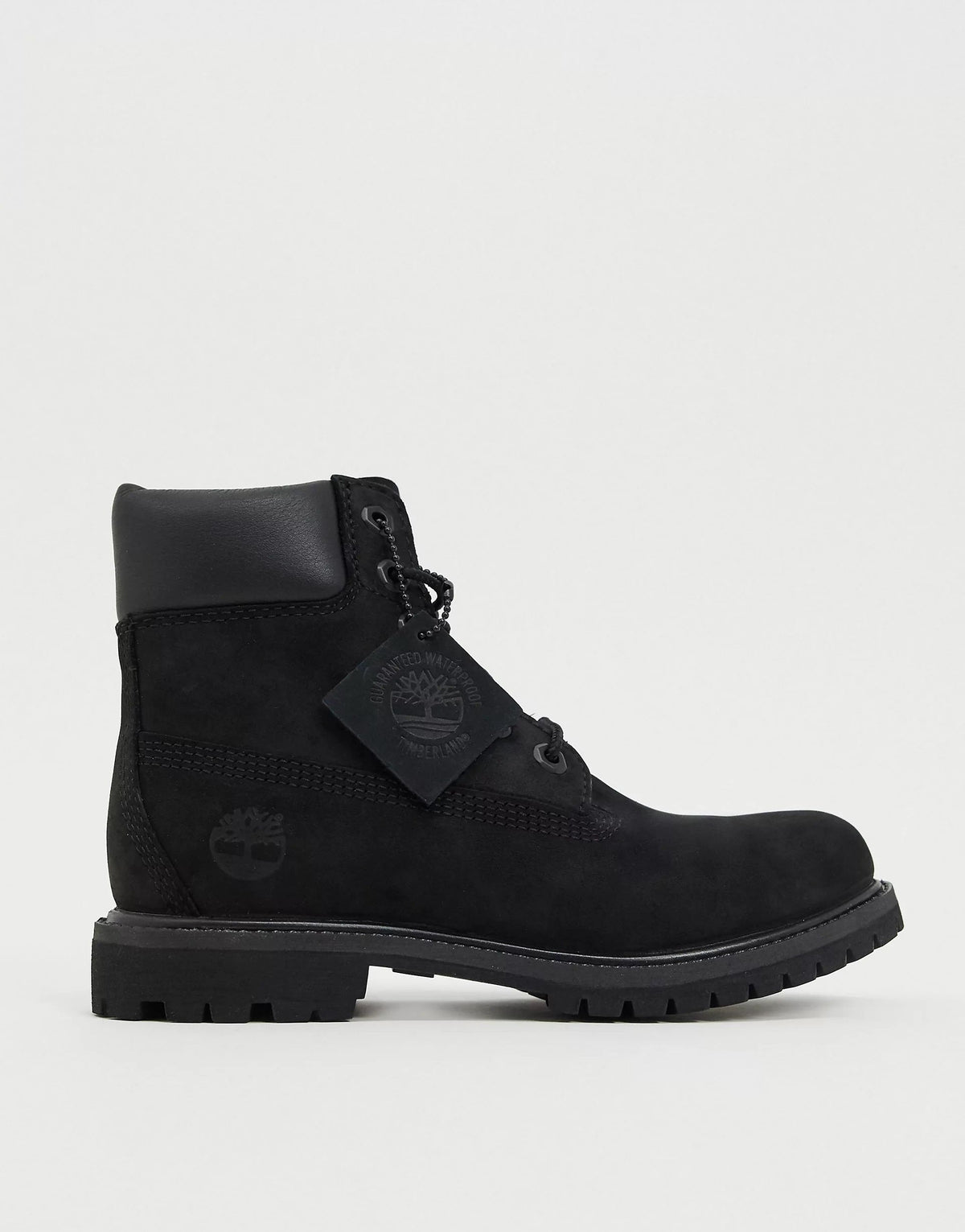 women's black timberland heels