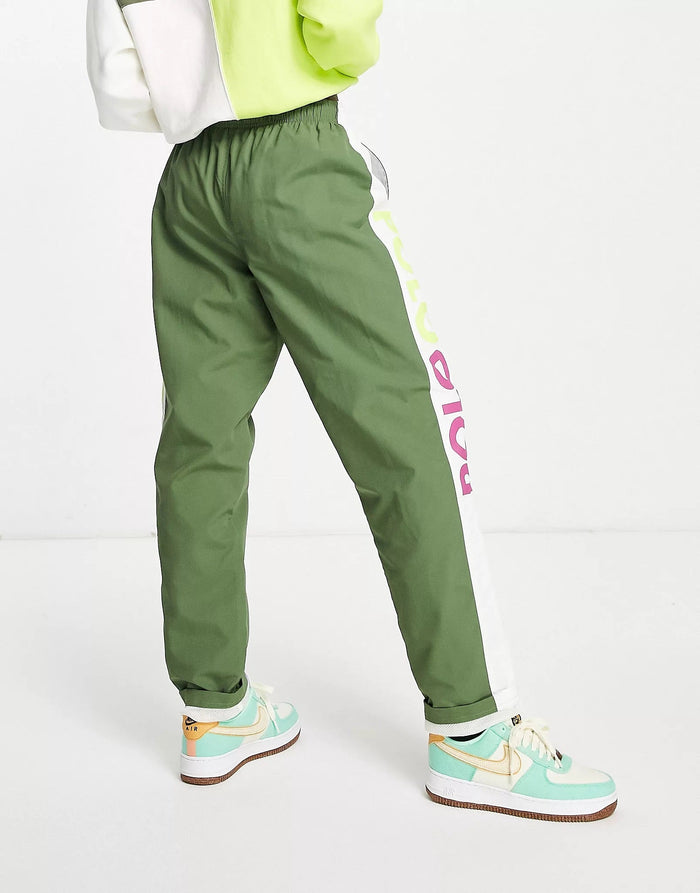 Polo Ralph Lauren Womens Co-Ord Logo Tape Joggers in Green