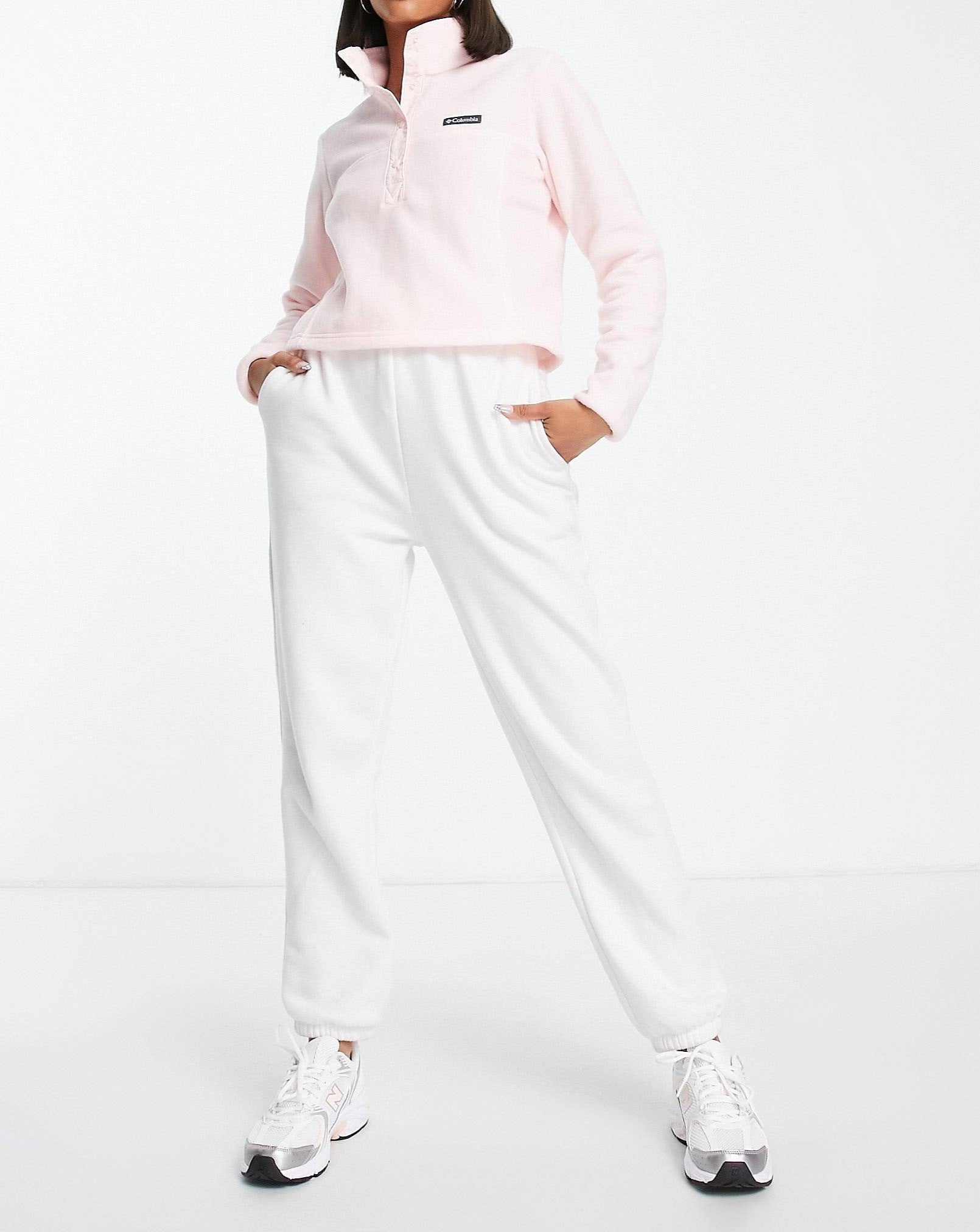 Light pink hotsell columbia fleece