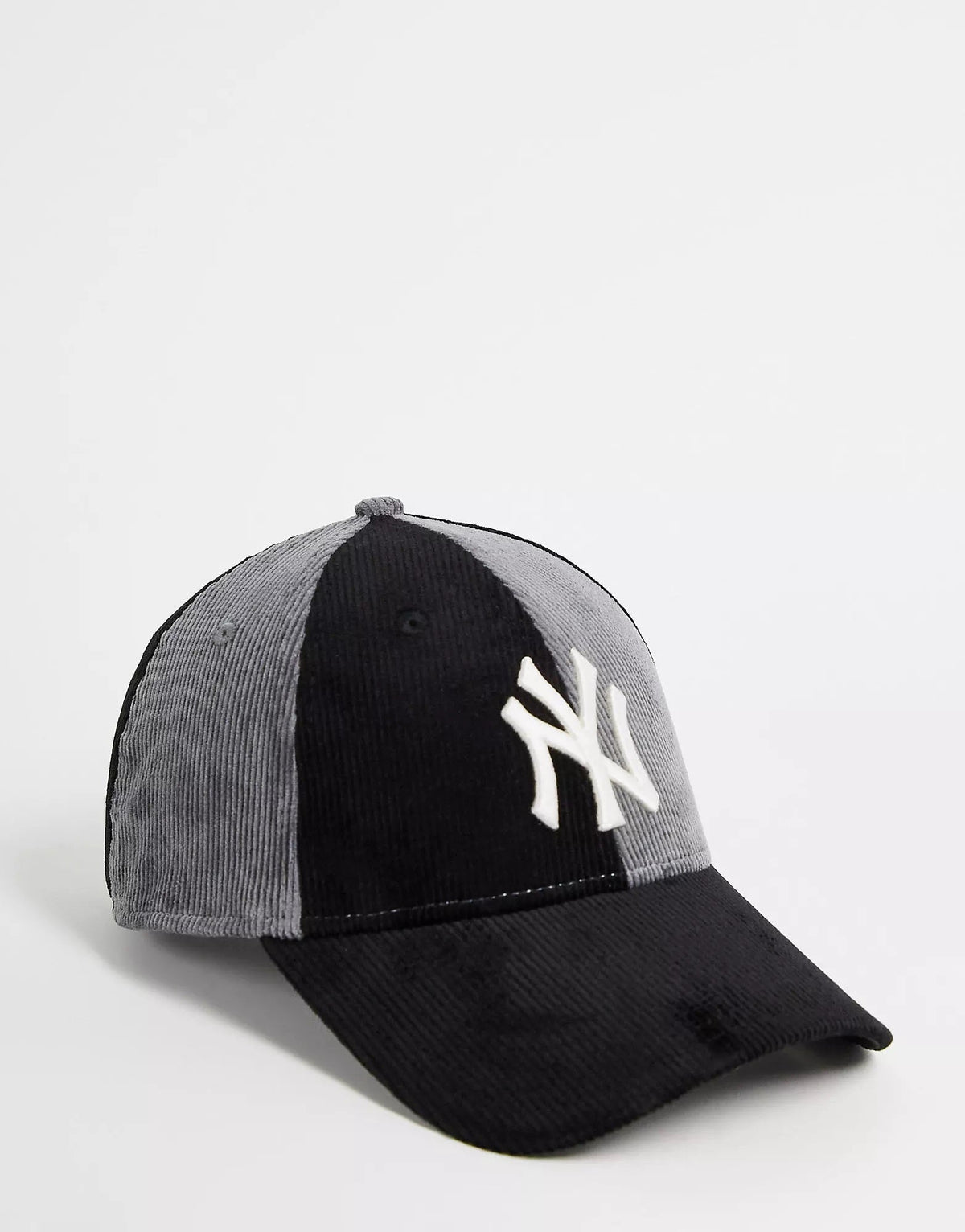 New Era Mens Mlb 9Forty New York Yankees Cord Hat in Black