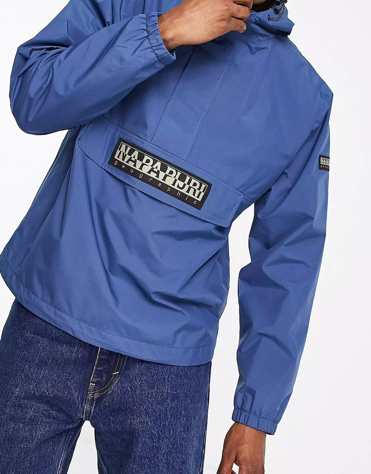 Napapijri Mens Freerunner Jacket In Blue