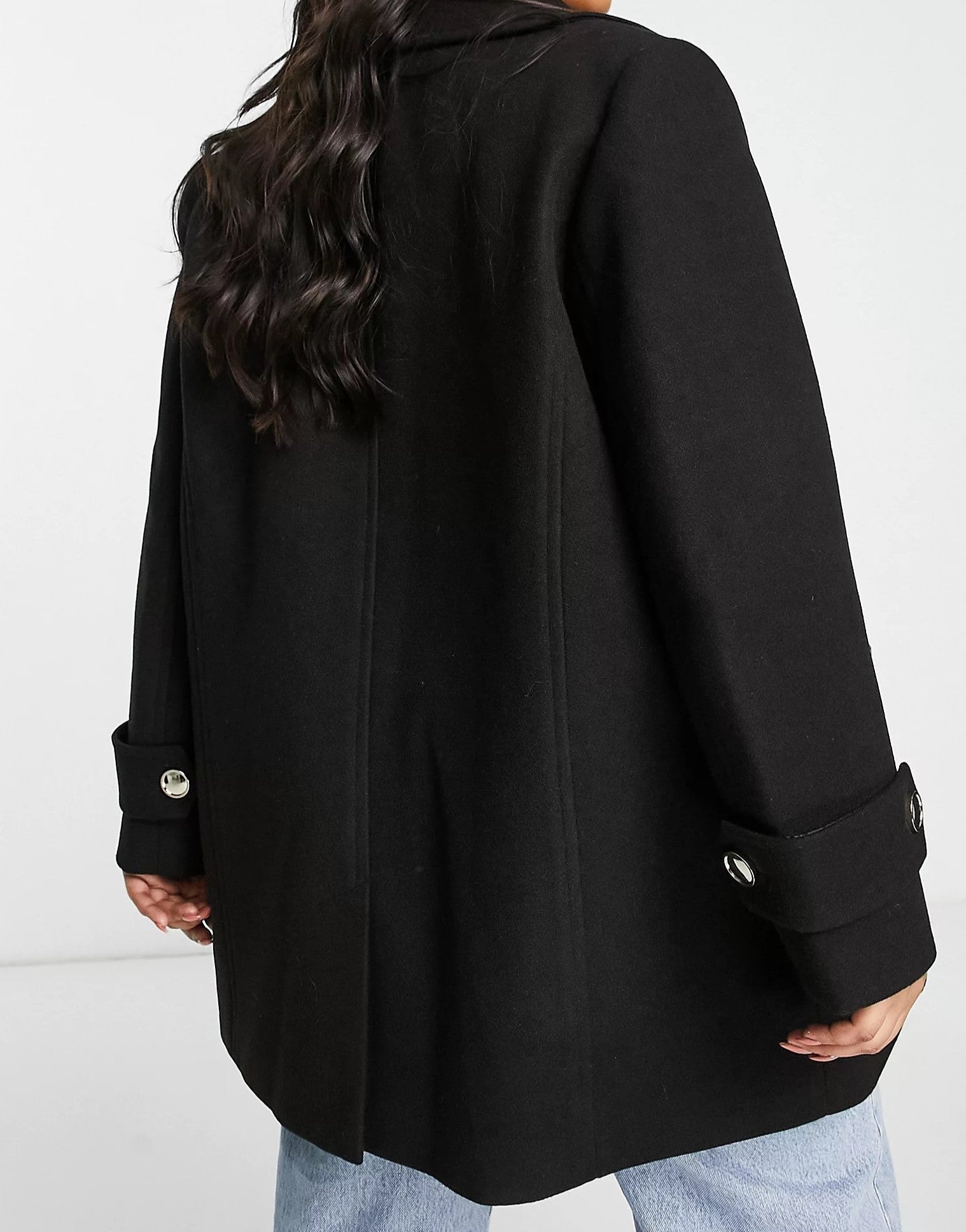 Smart black coat on sale womens