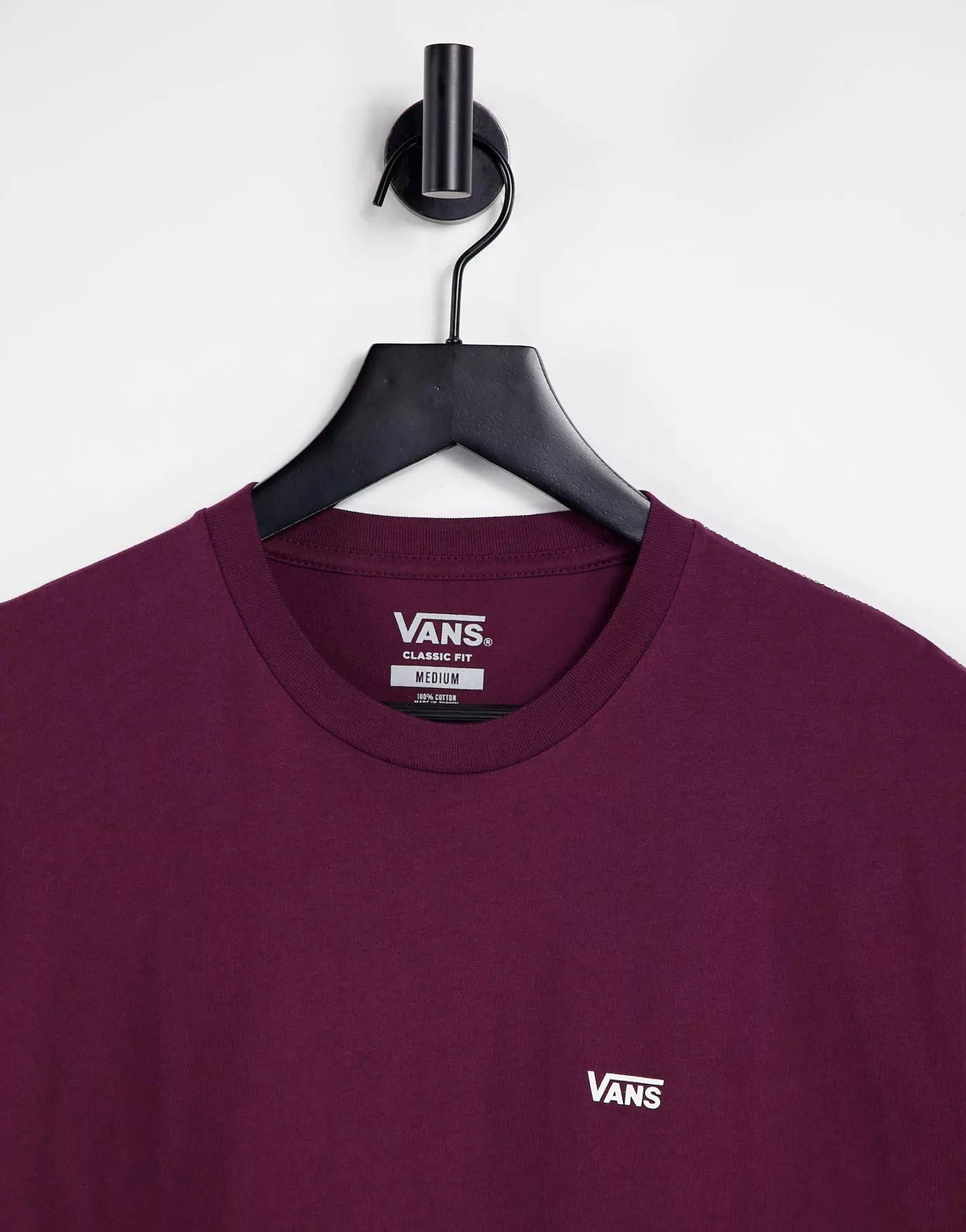 Vans Mens Colourblock T-Shirt In White And Purple