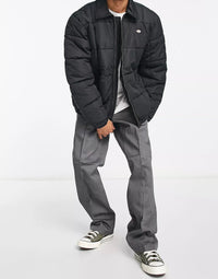 Dickies Mens Eisenhower Puffer Jacket In Black