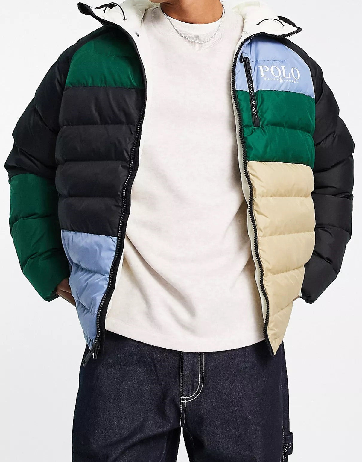 Polo bubble 2024 coat mens