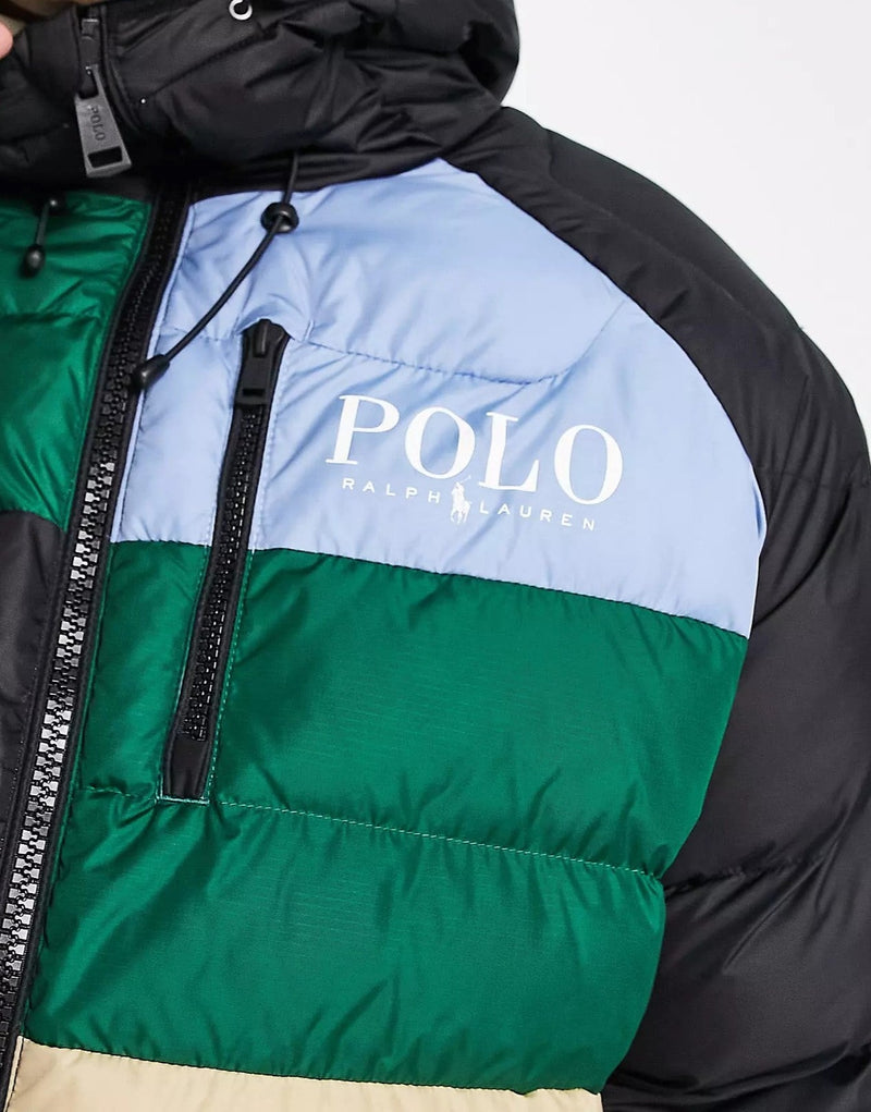 Polo Ralph Lauren Mens Exclusive Puffer Coat in Multi