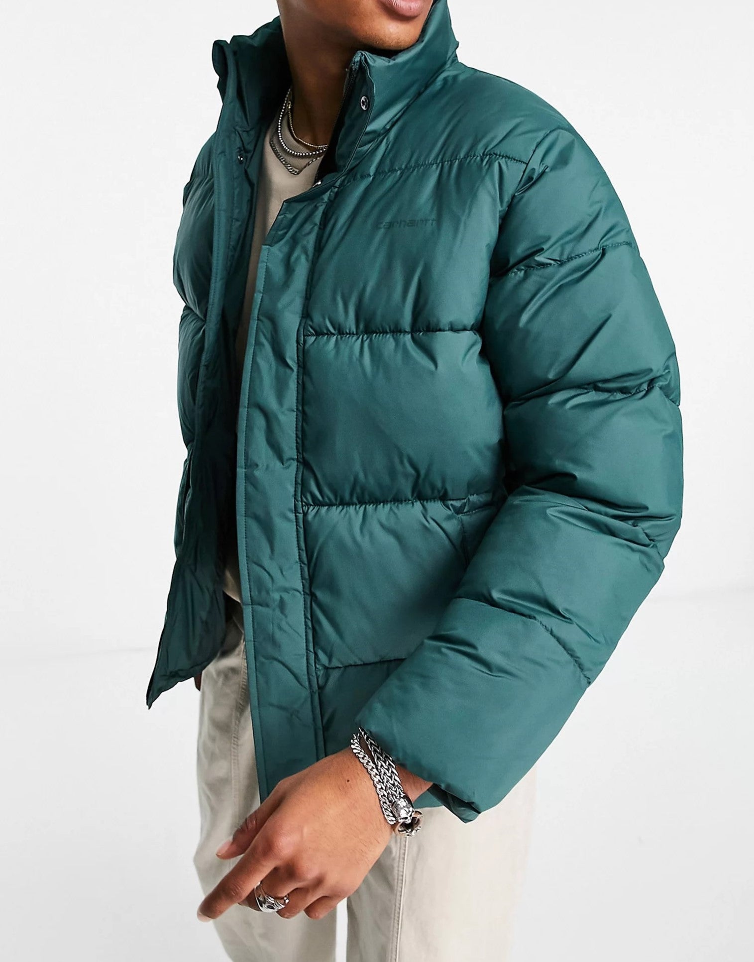 Carhartt puffer cheap jacket mens